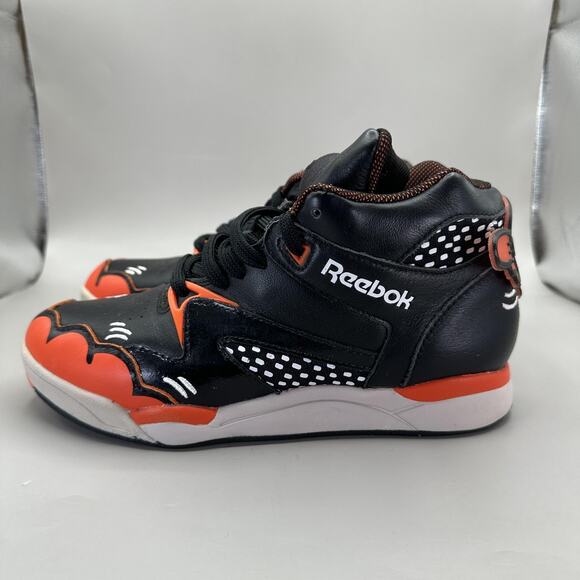 Reebok Pump Omni Shoes Womens Size 7 Black Crack Is Wack Keith Haring x Basquiat - Picture 2 of 10